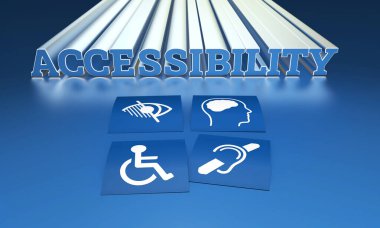 Engelli, Engelli İşaretleri, Simgeler Görsel Sunumdur. 