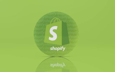 Alışveriş, e-ticaret platformu - Logo Görsel Sunumu.