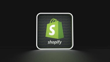 Alışveriş, e-ticaret platformu - Logo Görsel Sunumu.