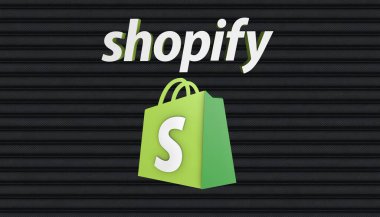 Alışveriş, e-ticaret platformu - Logo Görsel Sunumu.