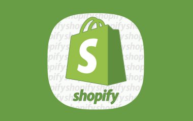 Alışveriş, e-ticaret platformu - Logo Görsel Sunumu.