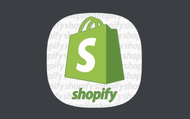 Alışveriş, e-ticaret platformu - Logo Görsel Sunumu.