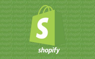 Alışveriş, e-ticaret platformu - Logo Görsel Sunumu.