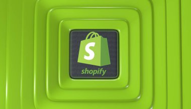 Alışveriş, e-ticaret platformu - Logo Görsel Sunumu.