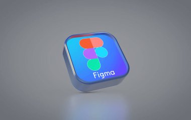 Figma, Arayüz Tasarım Aracı - Sosyal medya 3D arkaplan tasarımı - görsel tasarım,