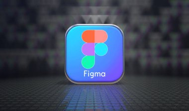 Figma, Arayüz Tasarım Aracı - Sosyal medya 3D arkaplan tasarımı - görsel tasarım,