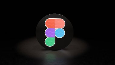 Figma, Arayüz Tasarım Aracı - Sosyal medya 3D arkaplan tasarımı - görsel tasarım,