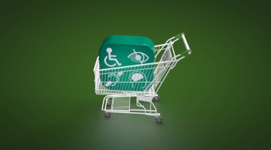 E-Ticaret, Engellilik İşaretleri, Simgeler Görsel Sunumdur. 