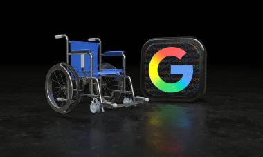 Engelli ve google, Engelli İşaretleri, Simgeler Görsel Sunumdur. 