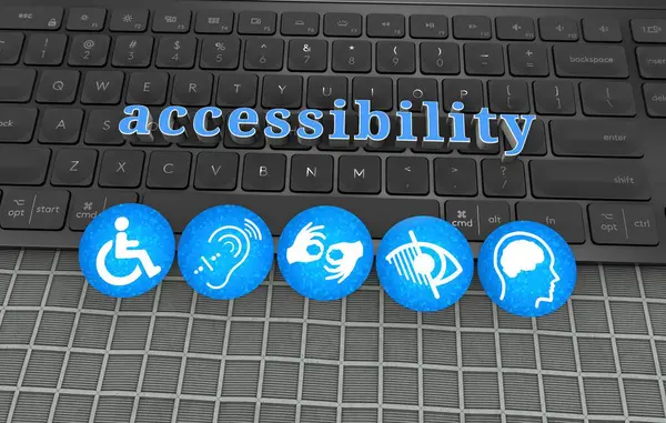 Engelli, Engelli İşaretleri, Simgeler Görsel Sunumdur. 