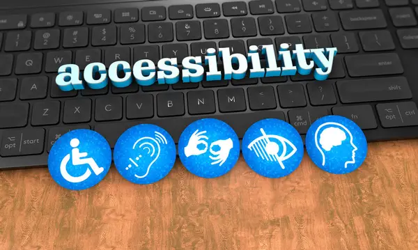 Engelli, Engelli İşaretleri, Simgeler Görsel Sunumdur. 