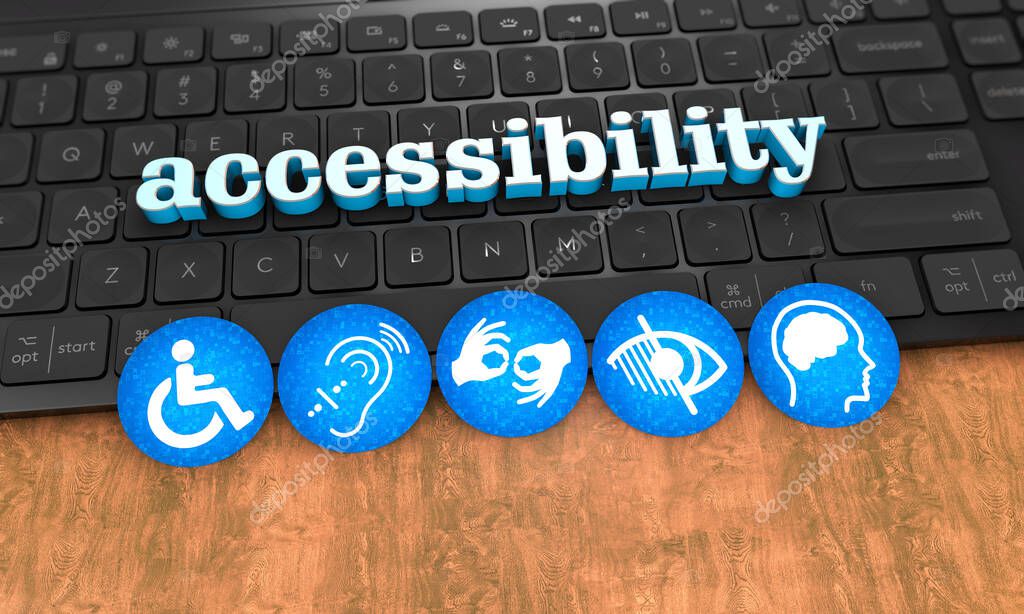 Disabled, Disability Signs, Icons are Visual Presentation.