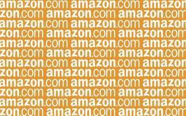 Amazon Logo Arkaplanı, Sosyal Medya Logosu Görsel Sunum 