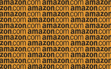 Amazon Logo Arkaplanı, Sosyal Medya Logosu Görsel Sunum 