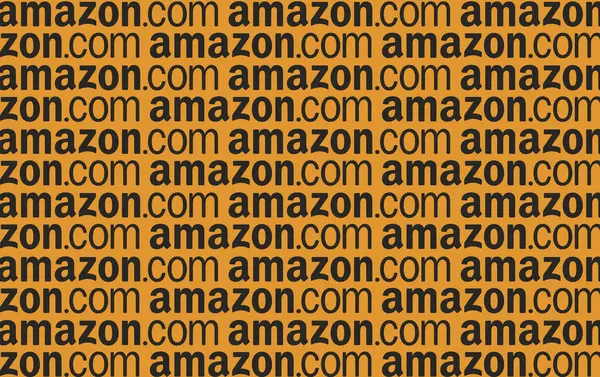 Amazon Logo Arkaplanı, Sosyal Medya Logosu Görsel Sunum 