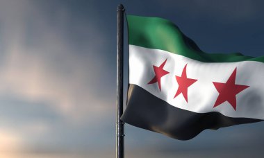 Suriye Bayrağı, Suriye Devrimi Bayrağı - Yeni Suriye Bayrağı