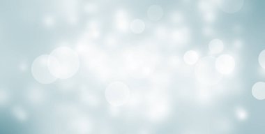 Beyaz bulanık arkaplan. Bokeh Noel 'i güzel, parlak Noel ışıklarını bulanıklaştırdı