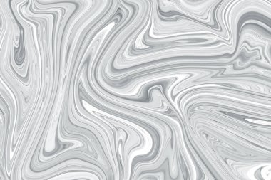 Açık gri soyut suluboya mermer arka plan. Dalgalı sıçrama fırça sanat duvar kağıdı.