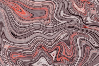 Kırmızı ve sarı mermer soyut resimleme renk arkaplanı.