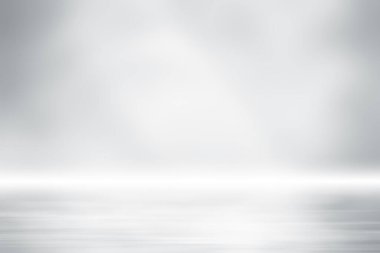 yumuşak gri studio Oda arka plan, gri zemin zemin ile spot.