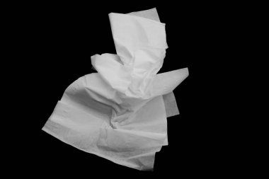 Siyah arkaplanda beyaz dokular