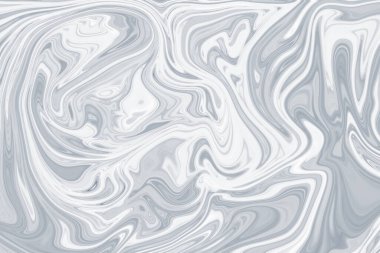 Açık gri soyut suluboya mermer arka plan. Dalgalı sıçrama fırça sanat duvar kağıdı.