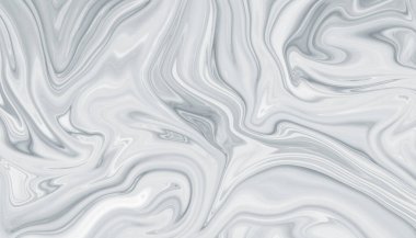 Açık gri soyut suluboya mermer arka plan. Dalgalı sıçrama fırça sanat duvar kağıdı.