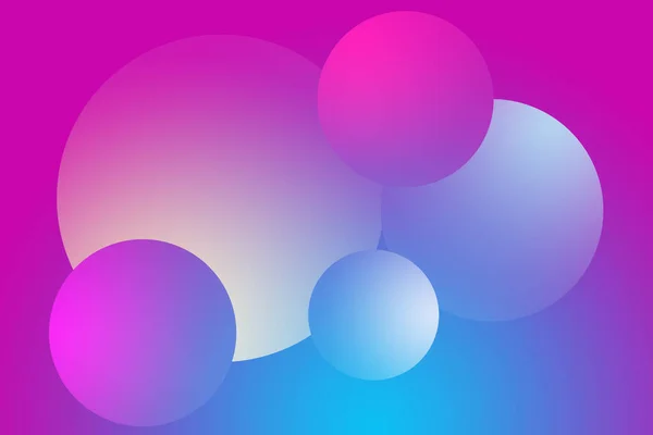 abstract circle background with blue gradient colorful,Lilac circles of different sizes are depicted on a lilac background.