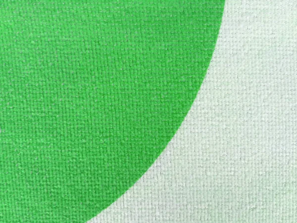 fabric micro fiber or canvas with green and white color.