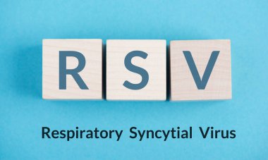 RSV, respiratory syncytial virus, human orthopneumovirus, contagious child disease clipart