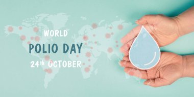 Ekim 'de dünya çocuk felci günü, polimiyelit farkındalığı, mikroplu su ile bulaşan virüs, kişisel temas, merkezi sinir sisteminin felç olması