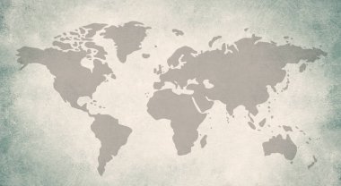 Dünya haritası, dokulu arka plan, seyahat ve turizm konsepti, ülkelerin coğrafyası, eski tarz, duvar kağıdı kıtaları