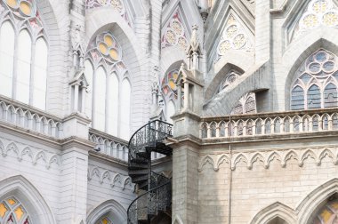 Aziz Philomena Katolik Kilisesi Mysore, Hindistan, Aziz Joseph Katedrali, Karnataka eyaleti, neo gotik mimari