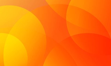 Gradyanlı turuncu geometrik bileşim arkaplanı.