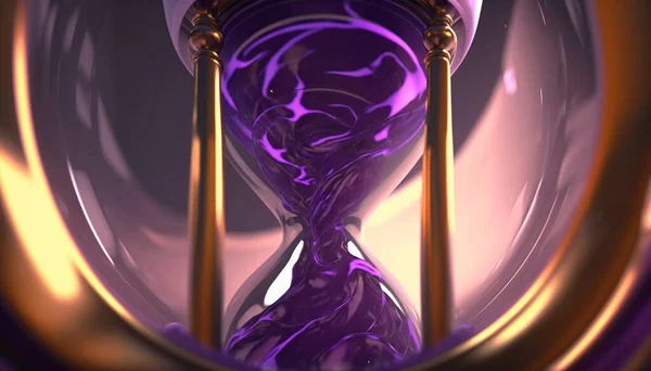 Step through the swirling vortex of this mystical sand timer into another realm