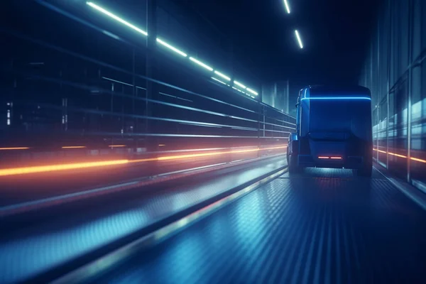Experience the future of trucking with AI-controlled vehicles, optimized for safety, efficiency, and reliability.
