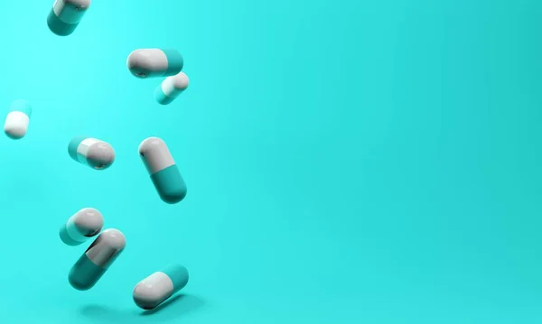 Médicament Pour Patient Pilules Capsule Médecine Pour Les Soins Santé — Photo