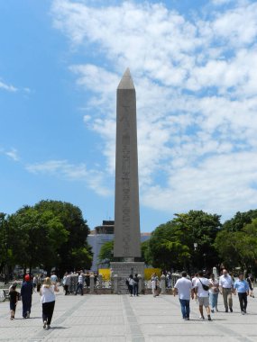 İstanbul (Türkiye). İstanbul 'da Theodosius' un Obelisk 'i.