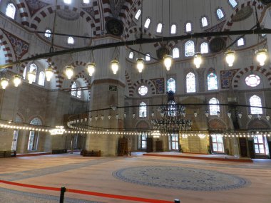 Aviles (Spain). The Tower of the Niemeyer Center in the Aviels estuary.