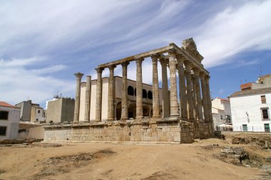 Merida (İspanya). Merida şehrindeki Diana Tapınağı.