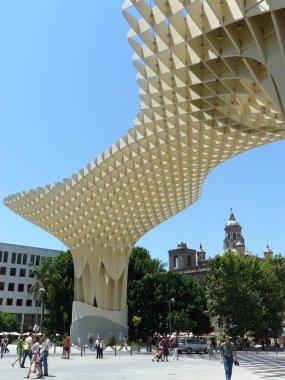 Sevilla (İspanya). Metropol Şemsiyesi Sevilla Mantarları olarak da bilinir.