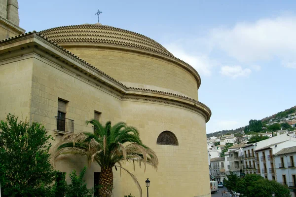 Montefrio Granada Spain Exterior Walls Church Incarnation Town Montefrio — Stock Photo, Image