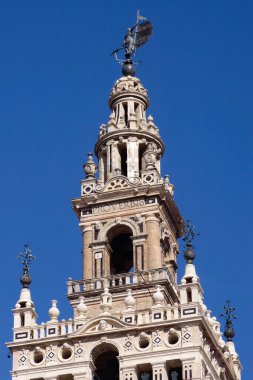 Sevilla (İspanya). Sevilla Katedrali La Giralda 'nın detayları