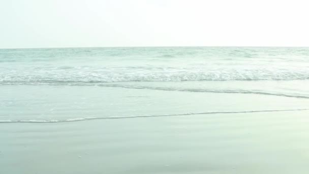 Ambiente Tranquilo Playa Bakkhali — Vídeo de stock