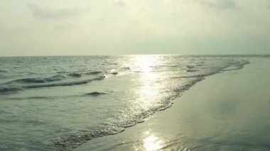 Bakkhali deniz kıyılarının manzarası çok huzurlu. 