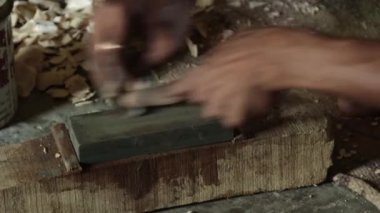 Ahşap eğriciliği keskinleştirme aracı