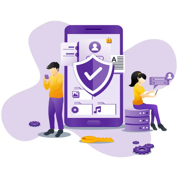 İş toplantısındaki karakterlerin veri ve raporları izlediği modern düz iş analizi konsepti. İş analizi, afiş, iniş sayfası, web şablonu için kullanılabilir. Düz vektör illüstrasyonu
