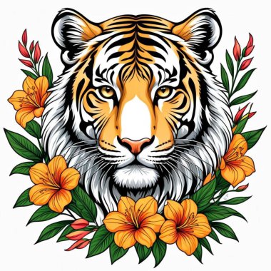 Kaplan ile vektör illüstrasyonu