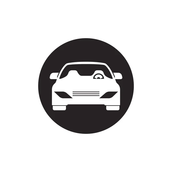 Car Icon Vector Illustration Template Design — Stock Vector