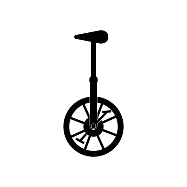 Cyrk Rower Ikona Wektor Ilustracja Symbol Projekt — Wektor stockowy
